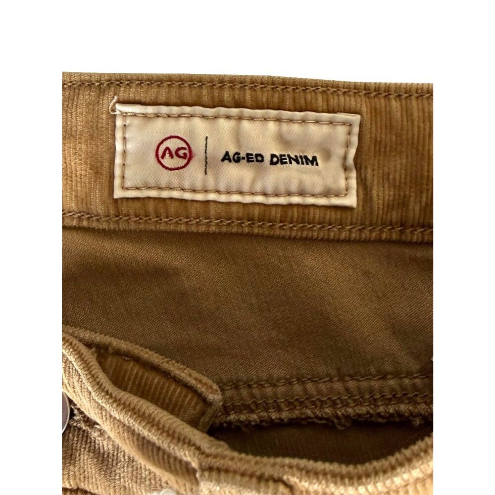 AG Mari Mid Rise Slim Straight Corduroy Pants - Picture 8 of 11